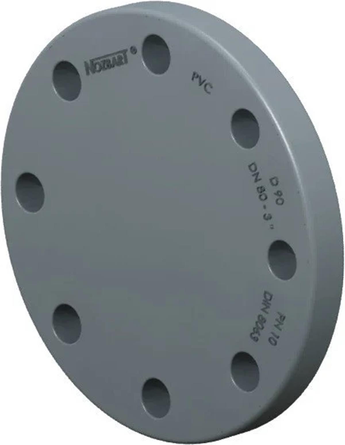 Nozbart U-PVC Kör Flanş