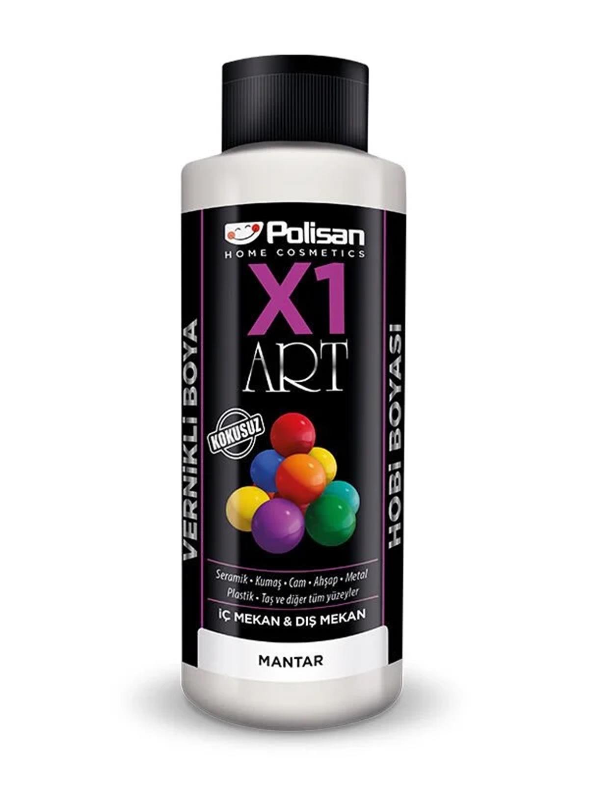 Polisan X1 Art Vernikli Boya Mantar