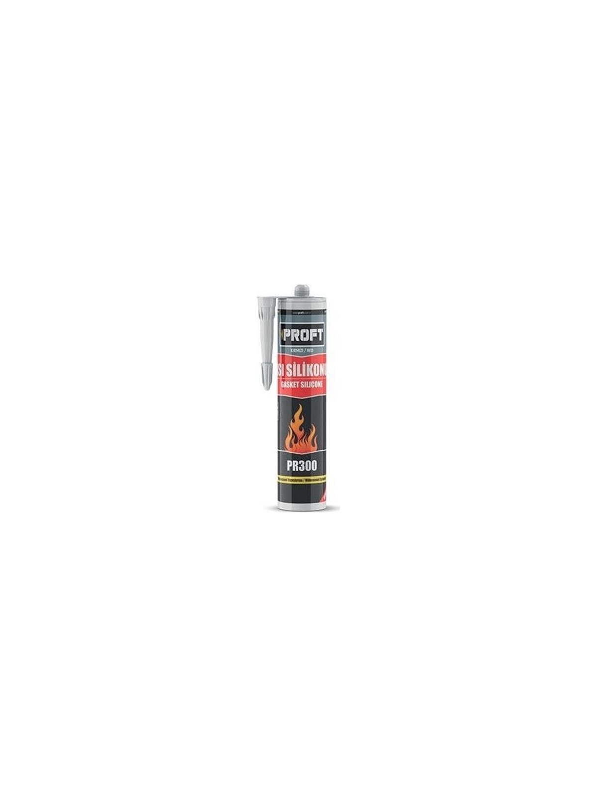Proft Isı Silikon Kırmızı (PR300) 310 ML