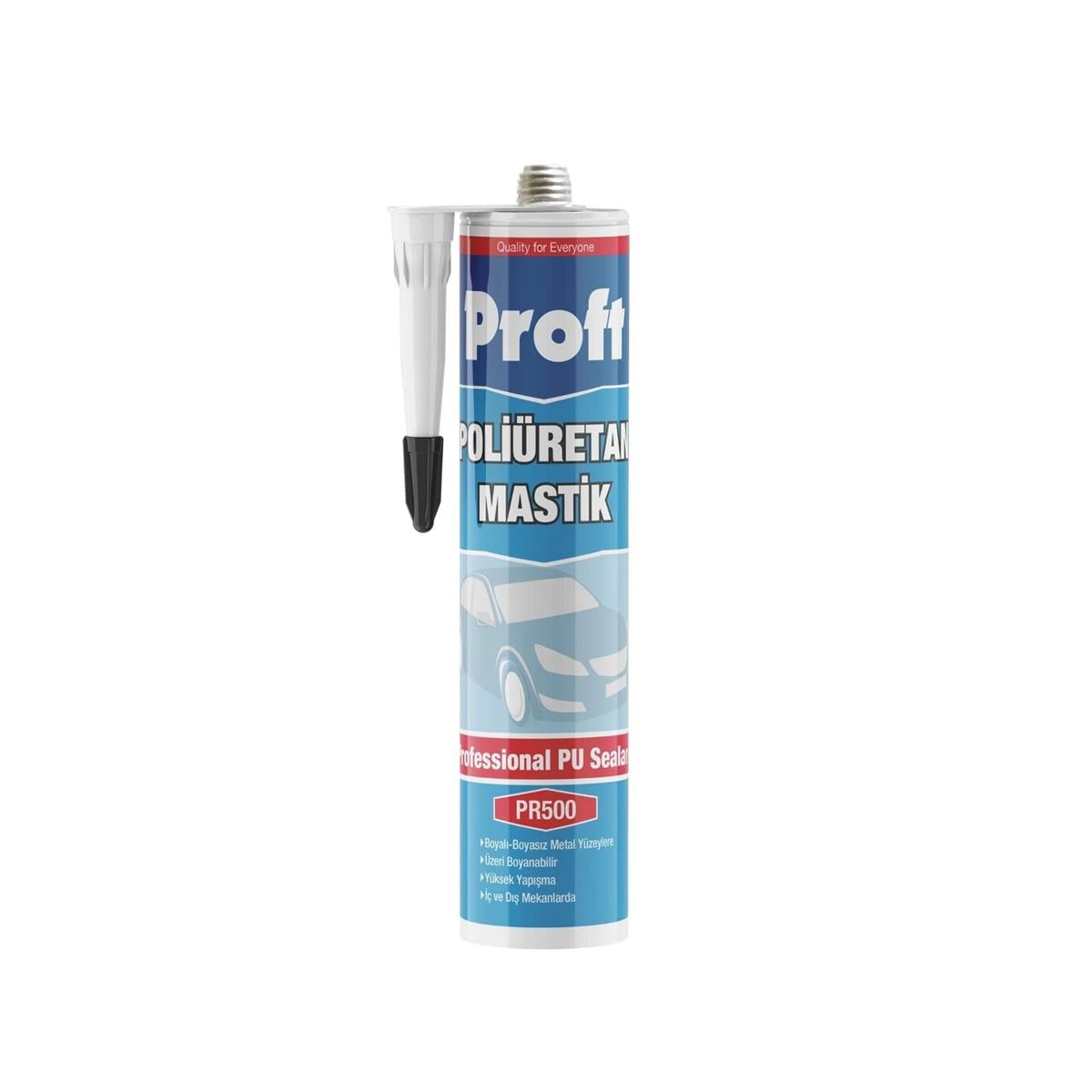 Proft Poliüretan Mastik 280 ML (PR500) Siyah