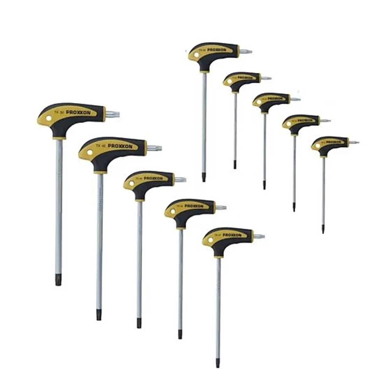 Proxxon 22652 T Saplı Torx Allen Anahtar Seti