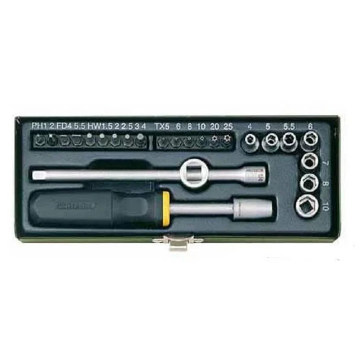 Proxxon 23072 28 Parçalı Tornavida Lokma ve Bits Takım