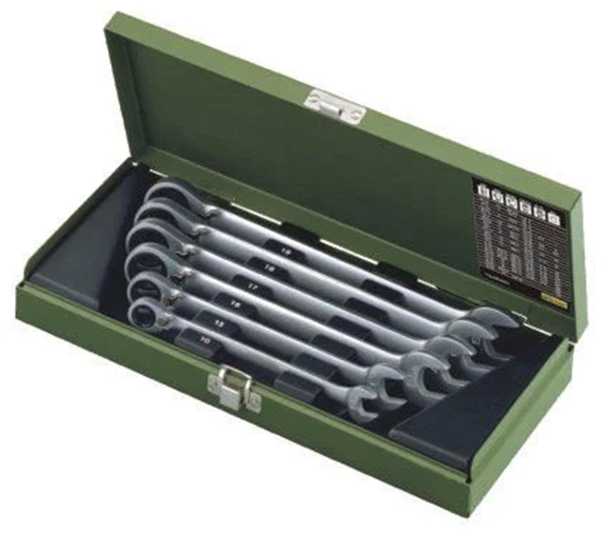 Proxxon 23124 7 Parça Cırcır Kombine Anahtar Takım