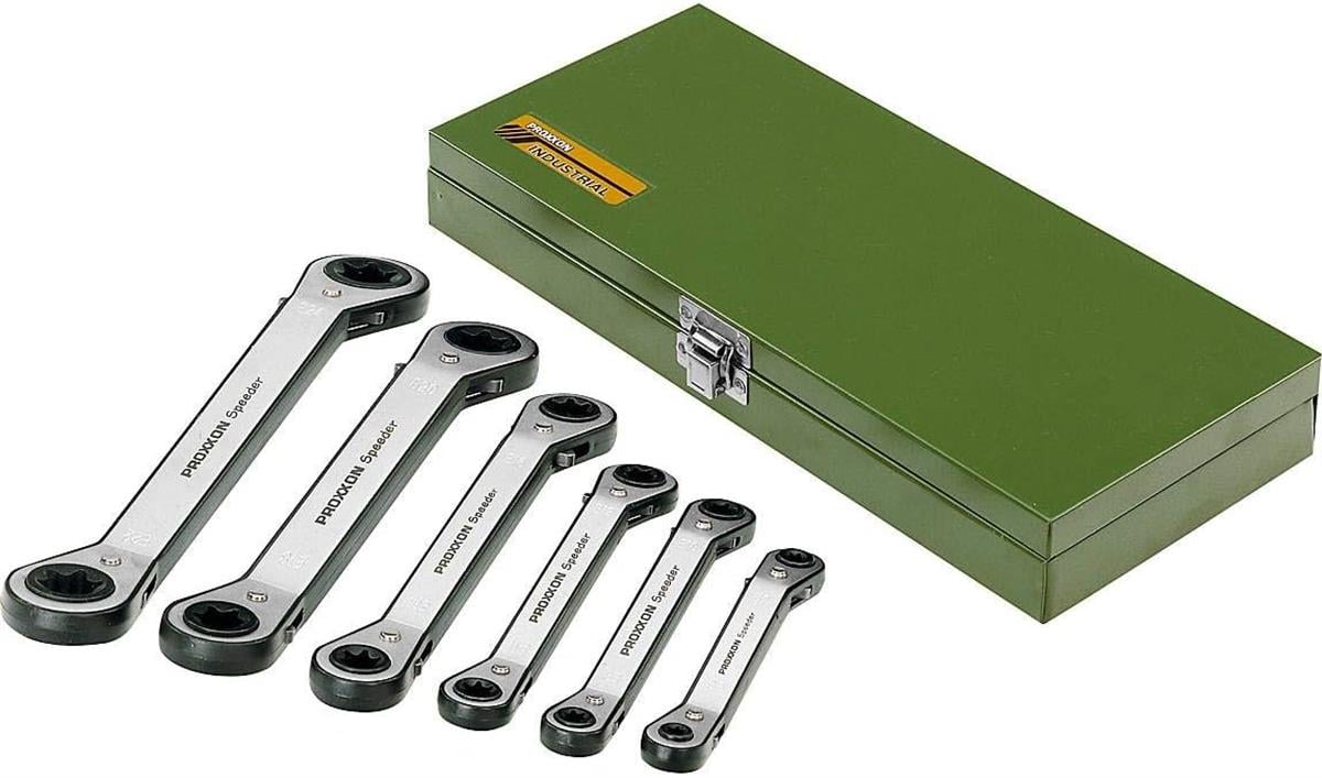 Proxxon 23231 6 Parçalı Cırcırlı Anahtar Takımı