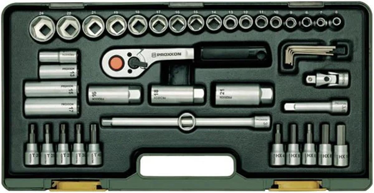 Proxxon 23282 3/8 47 Parçalı Lokma ve Bits Takımı