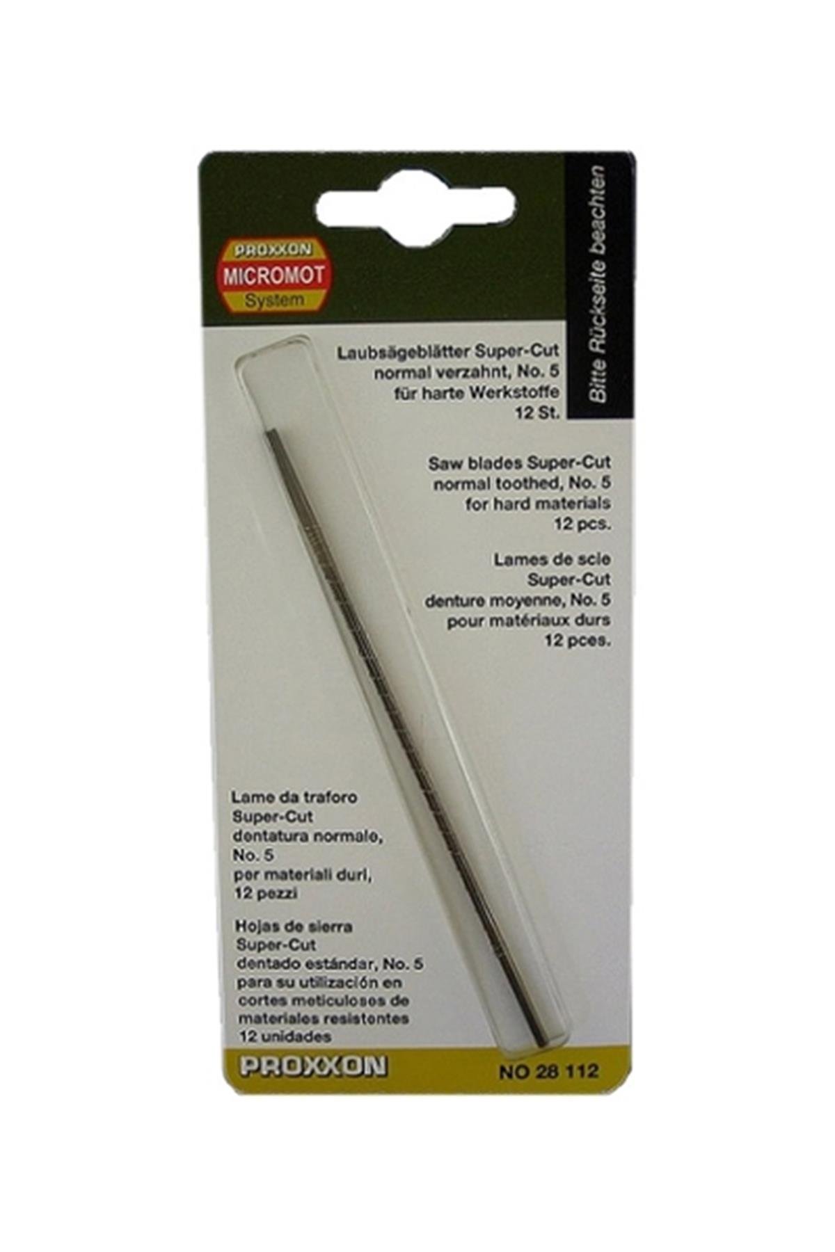 Proxxon 28112 12'li Hassas Kesim Kıl Testere