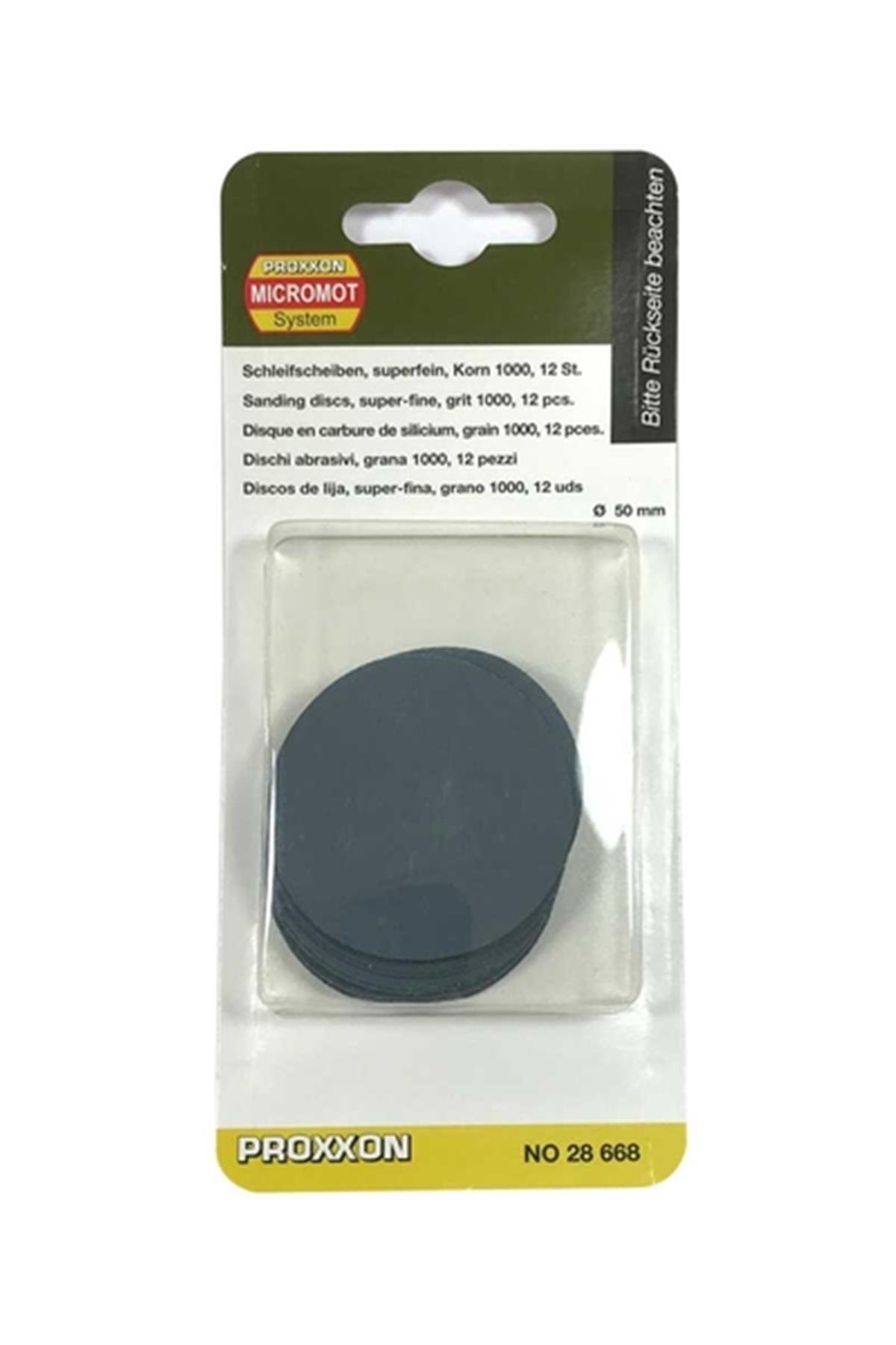 Proxxon 28668 WP/E İçin 1000 Kum Zımpara 12'li