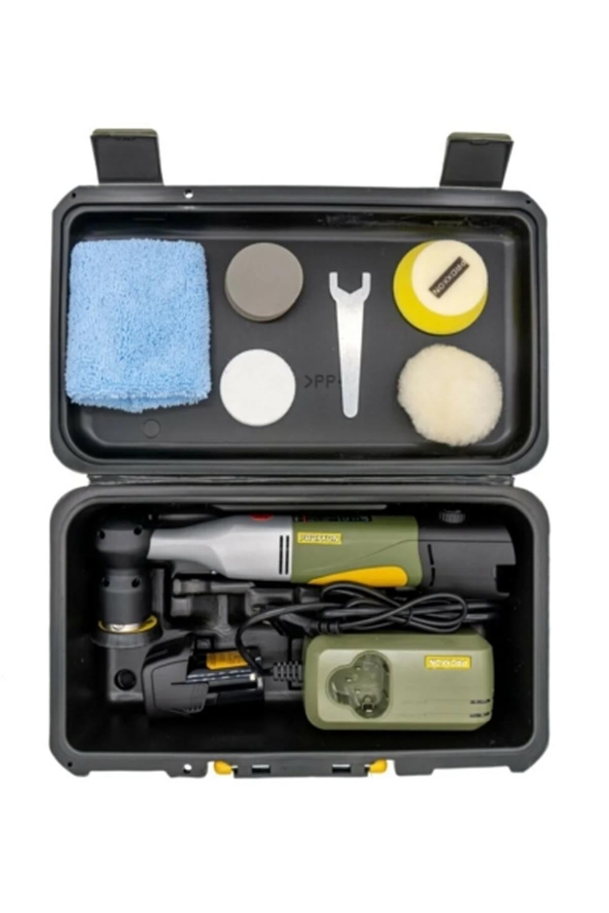 Proxxon 29835 EP/A Akülü Orbital Polisaj Zımpara Seti