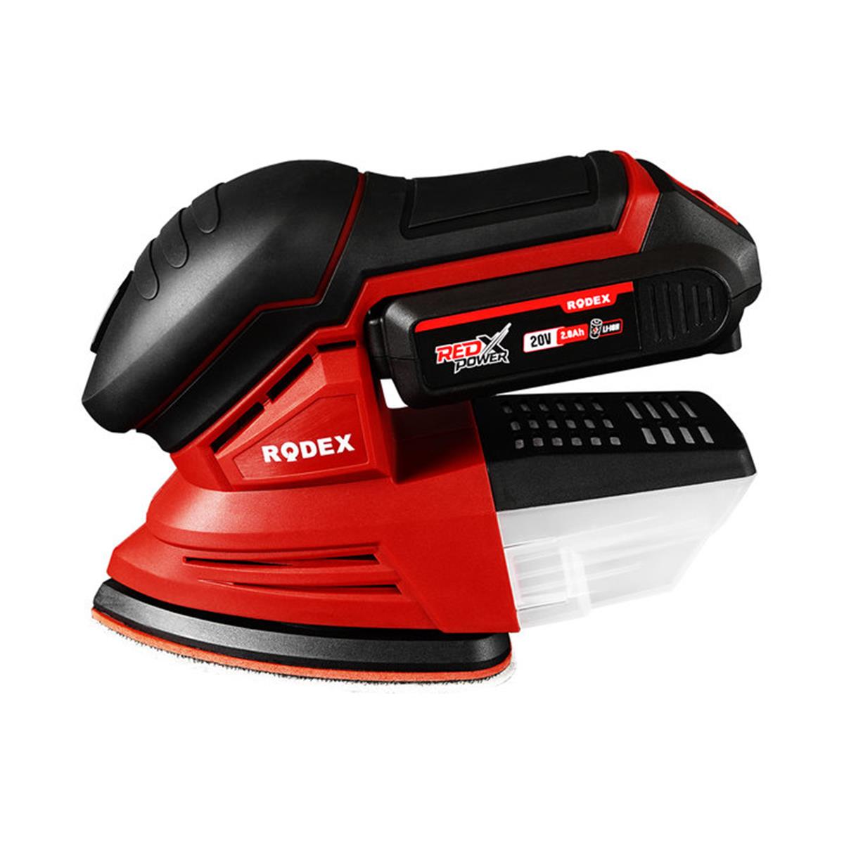 Rodex RPX2260 135x135x95 mm Akülü Zımpara (Solo)