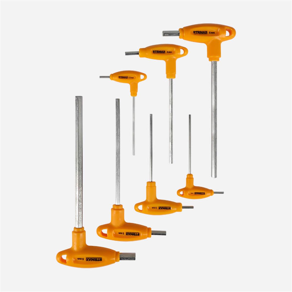 Rtrmax RH03855 T Allen Anahtar 7'li Set