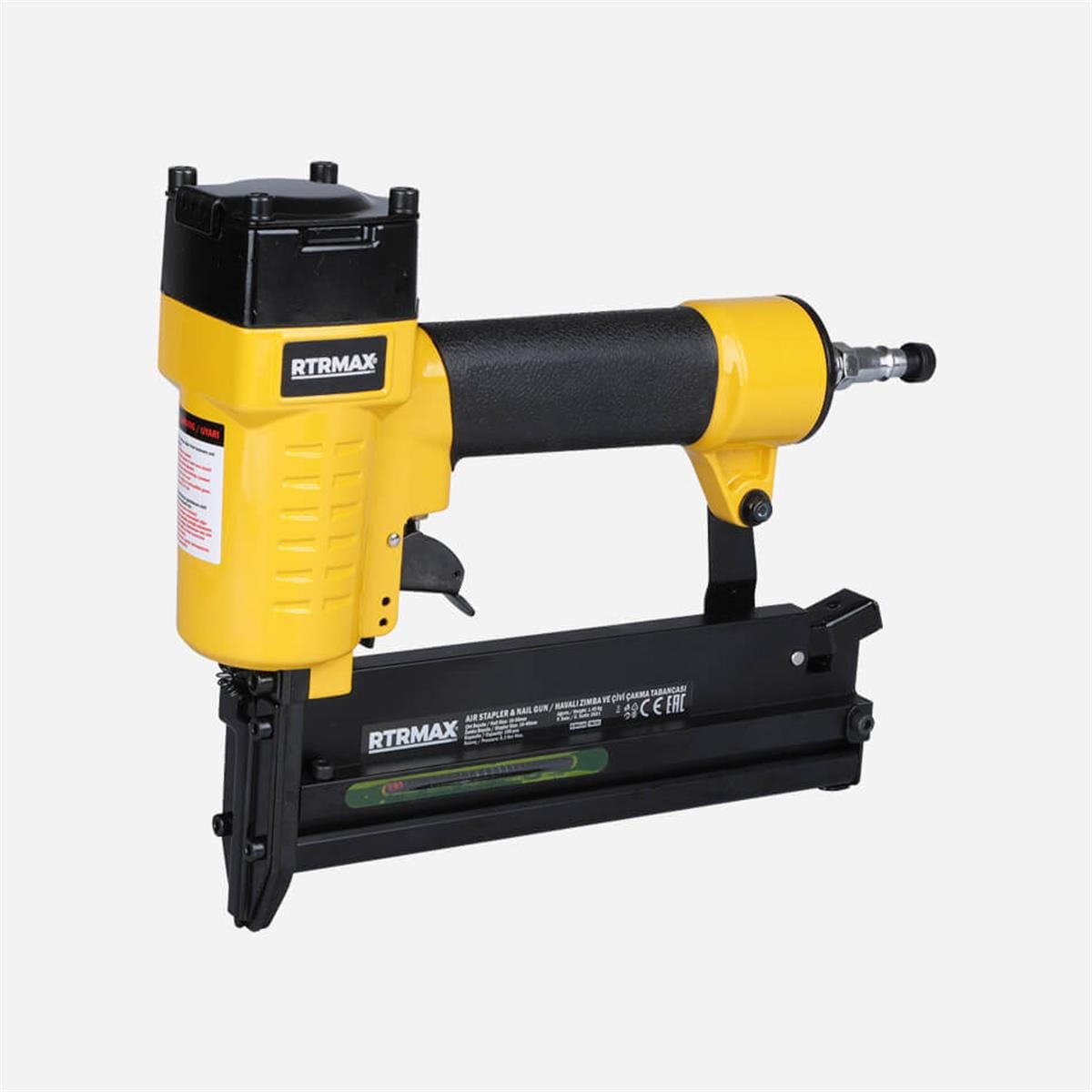 Rtrmax RTM0124 Havalı Zımba Ve Çivi Çakma Tabancası 10-50mm/16-40mm