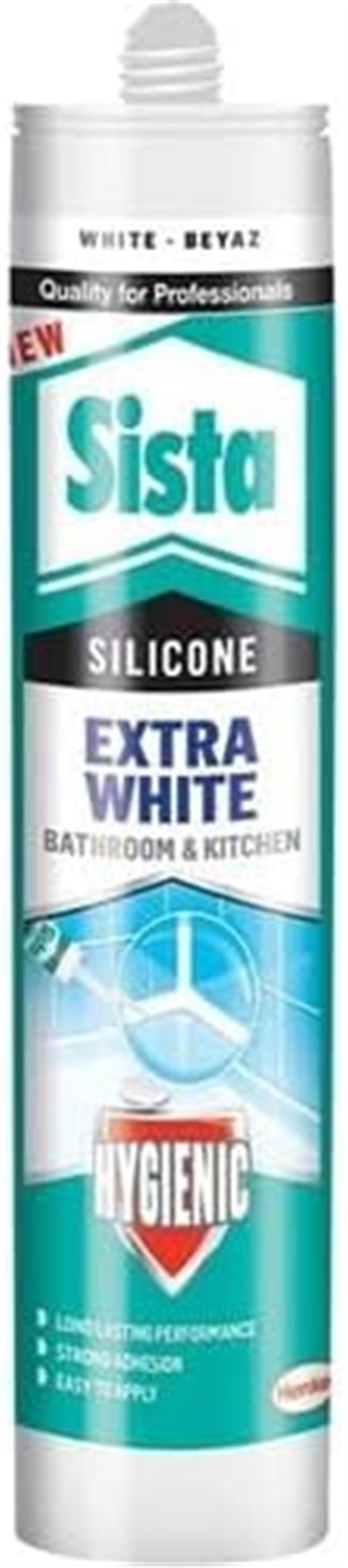 Sista Ekstra White Silikon Beyaz 280 ML