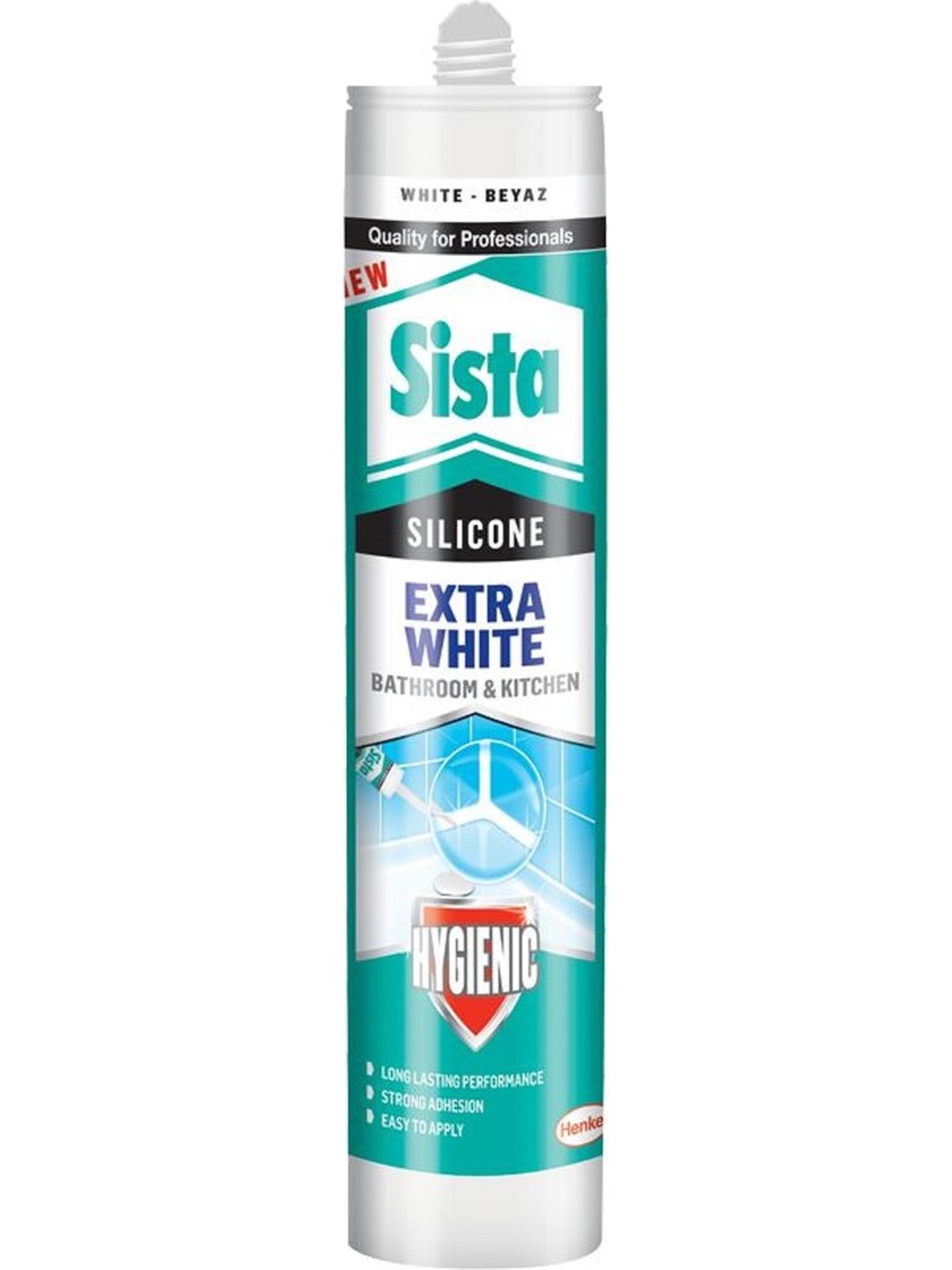 Sista Extra Beyaz Silikon 280 ML