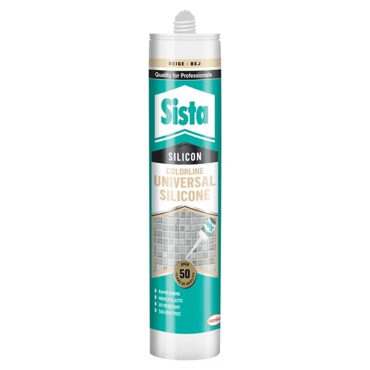 Sista Universal Silikon Colorline Bahama Bej 310 ML