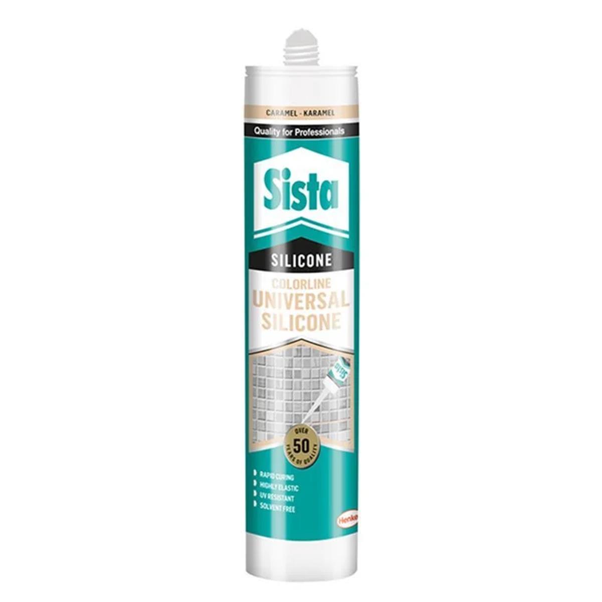 Sista Universal Silikon Colorline Karamel 310 ML