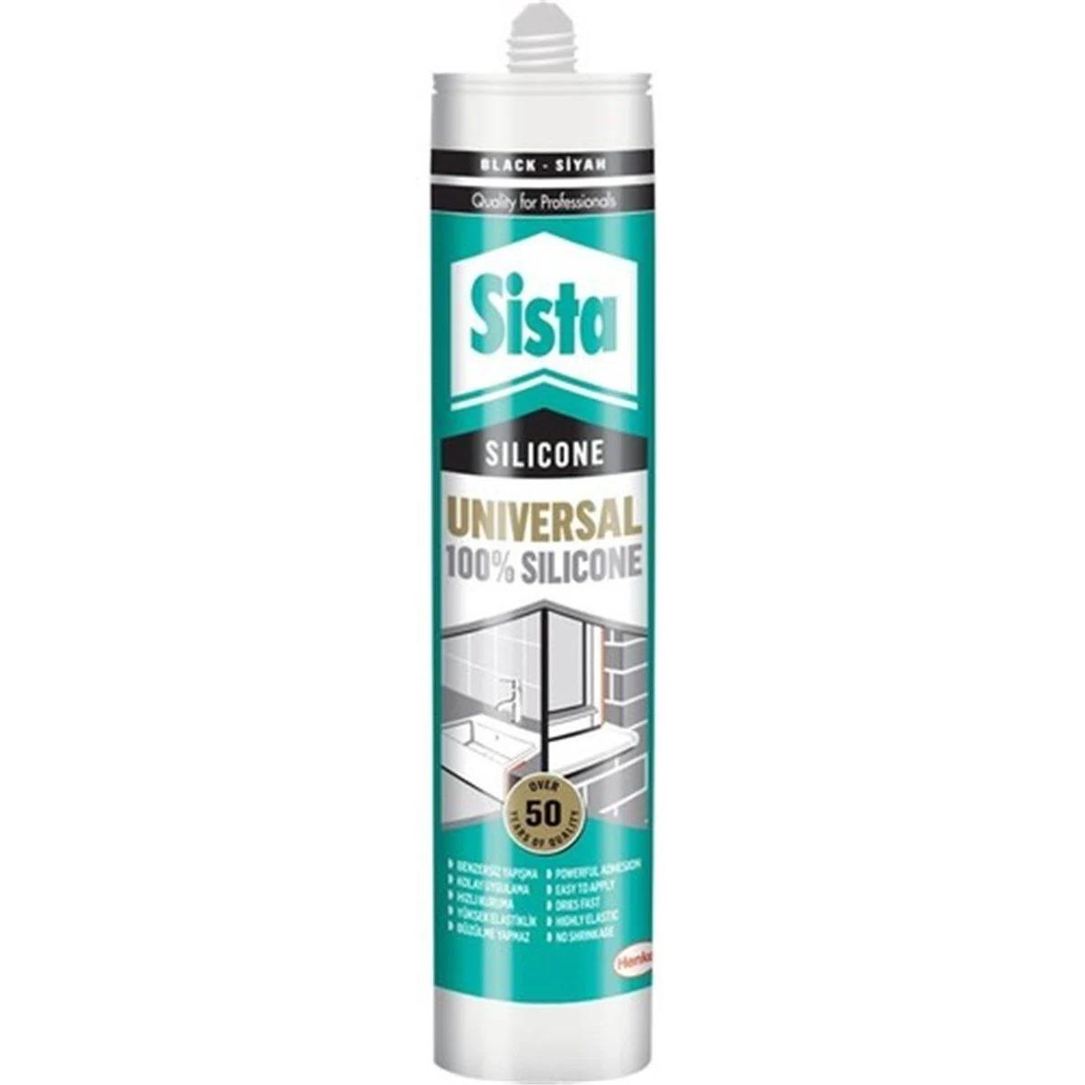 Sista Universal Silikon Siyah 310 ML