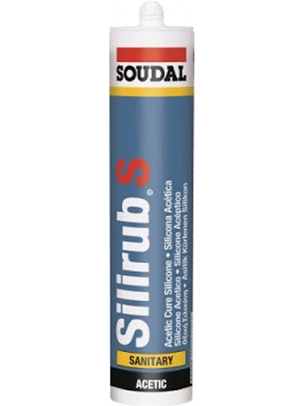 Soudal Silirub Silikon 280 ML Kahverengi