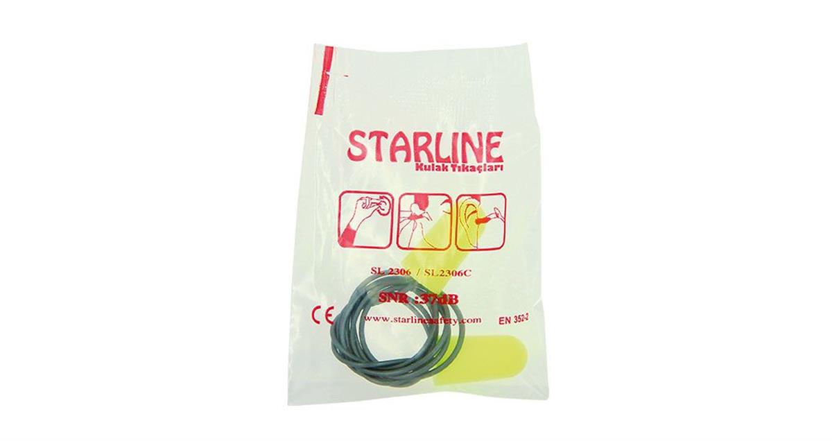 Starline 2306-C Kullan At İpli Kulak Tıkacı  