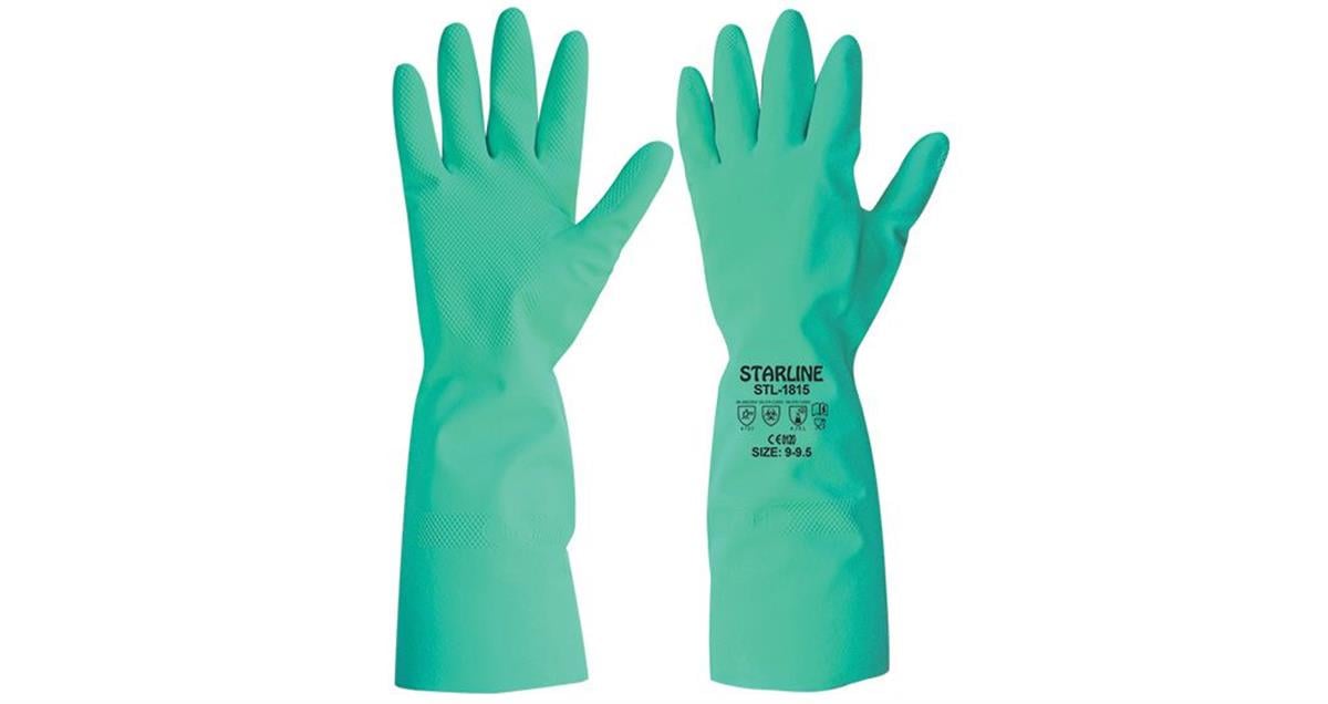 Starline STL-1815 Kimyasal Nitril Eldiven 10 
