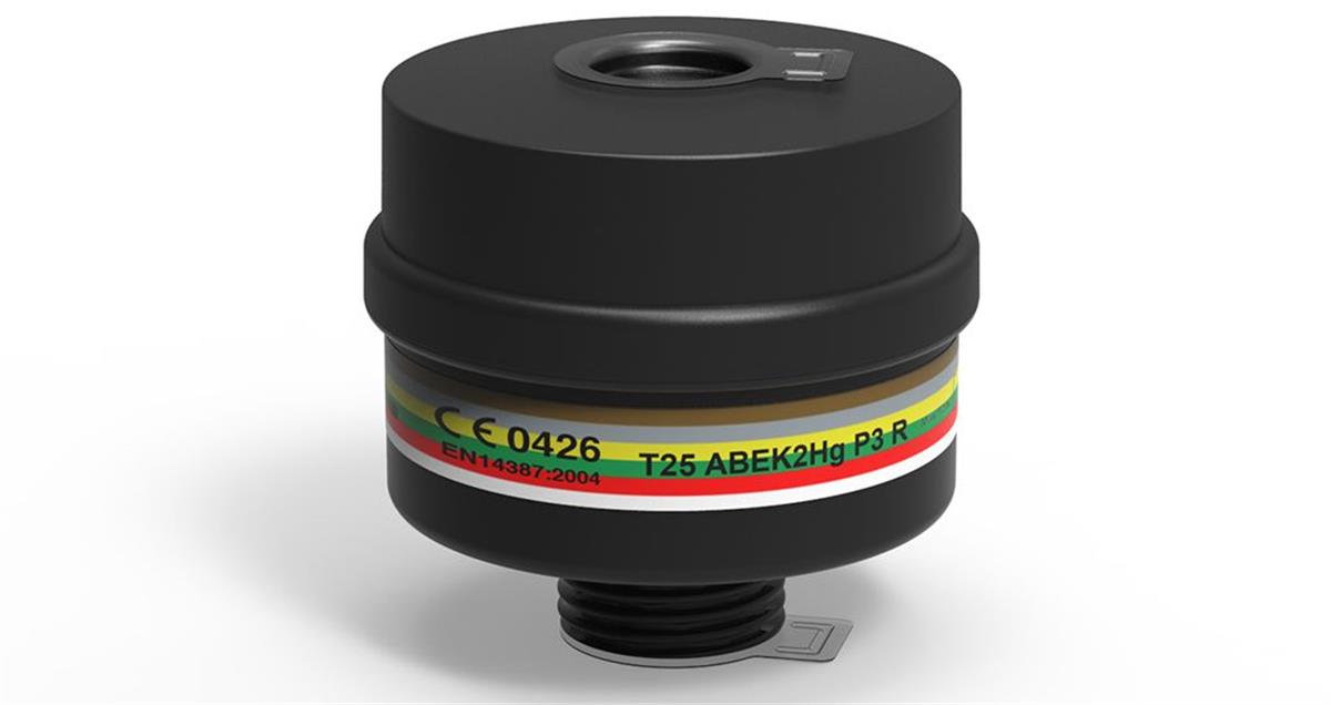 Starline T25 ABEK2 HG P3 R Vidalı Gaz & Toz Filtresi  