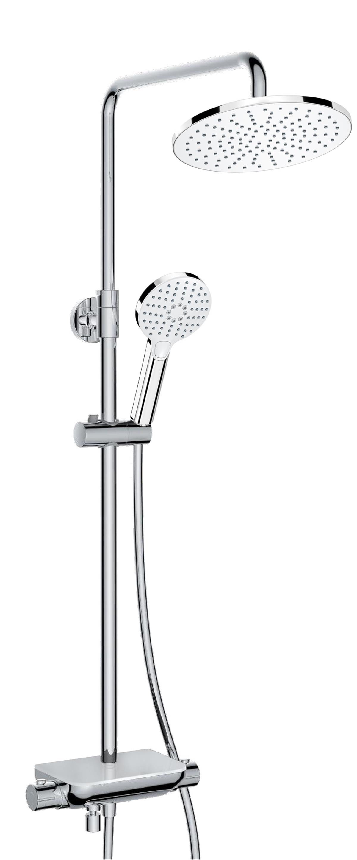 Valtemo VS-1325 Vega Chrome White Rain Duş Seti (23)