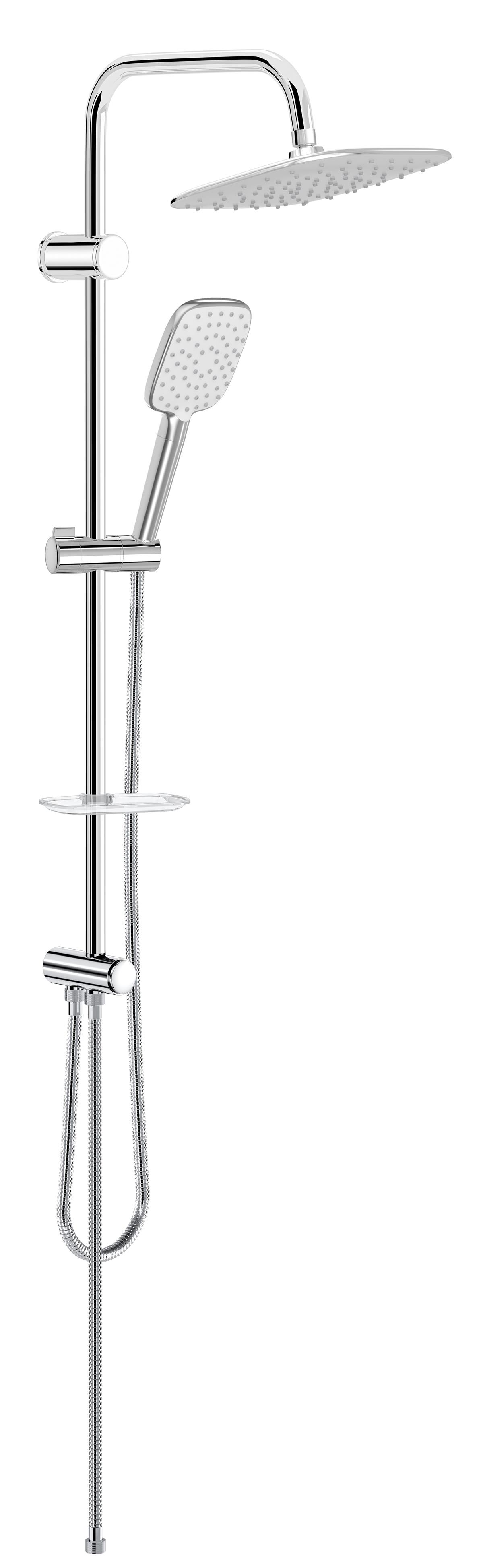 Valtemo VS-2536 Aqua Chrome Rain Duş Seti