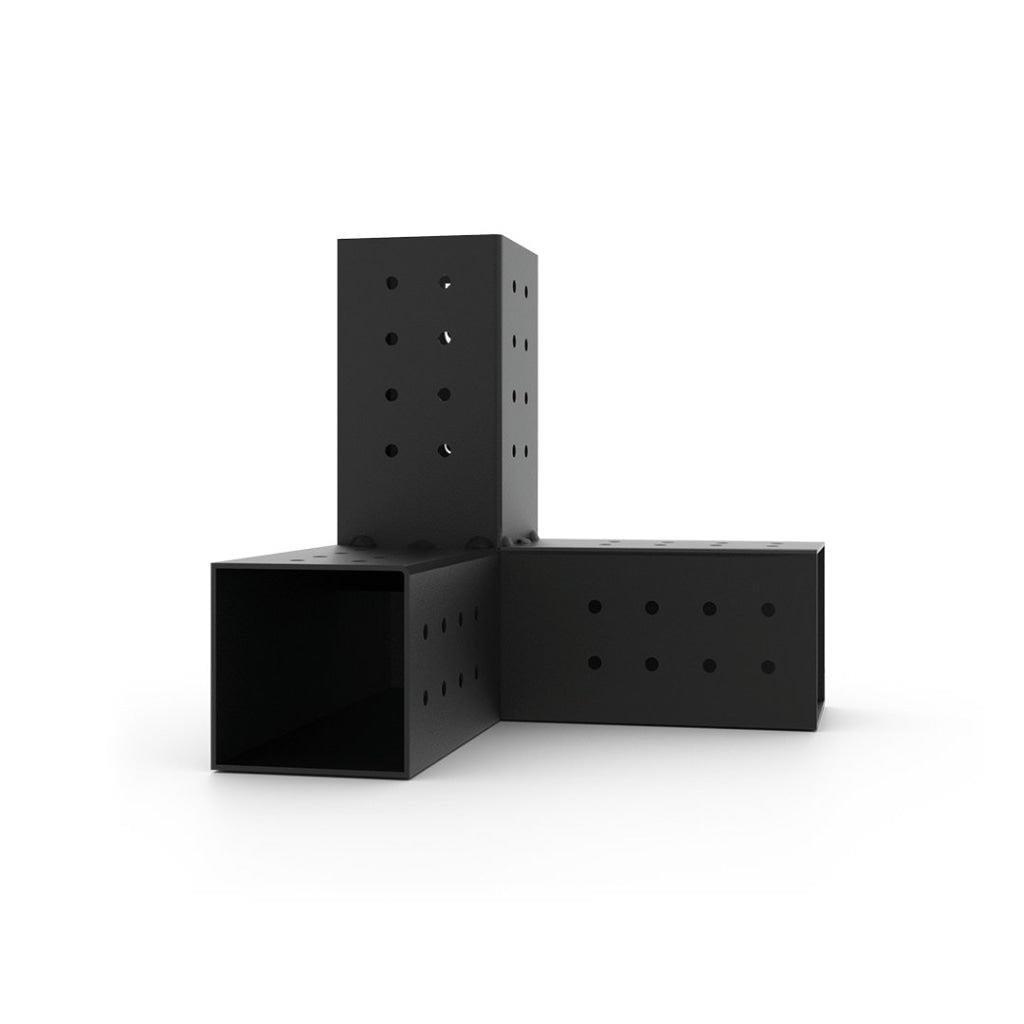 Venina Home 9x9 Ahşap Kirişler için 3 Kollu Pergola Köşe Kiriş Braketi