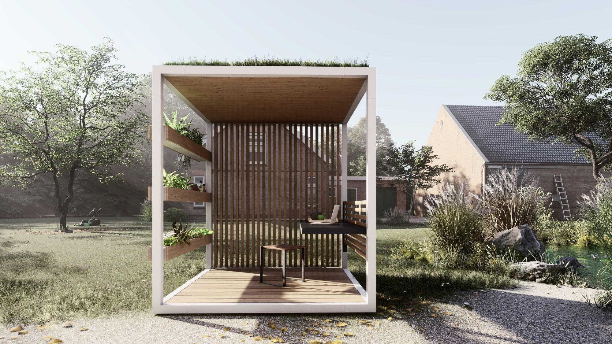 Venina Home Ahşap Gölgelikli Pergole VHPK110