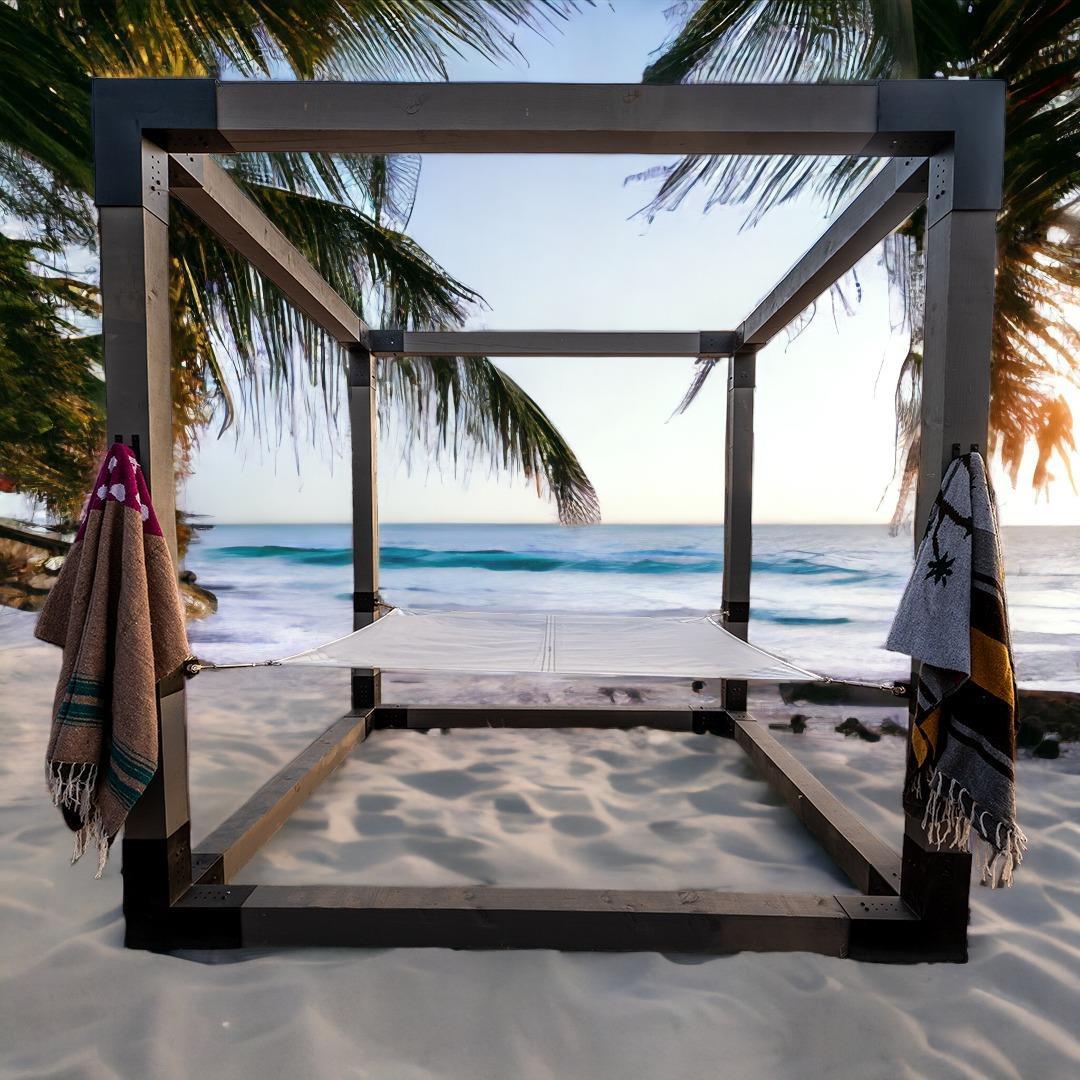 Venina Home Çift Gölgeliksiz - 2 Kişilik Hamak Seti VHPD1002