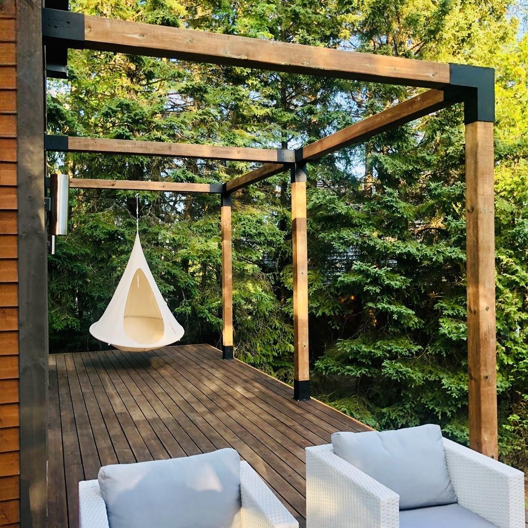 Venina Home Duvardan İki Bölümlü Pergole VHPD103