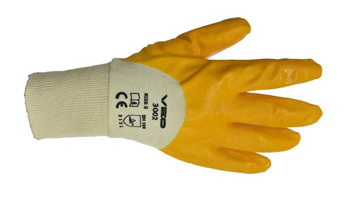 Veo 3002 Sarı Nitril Eldiven 10 