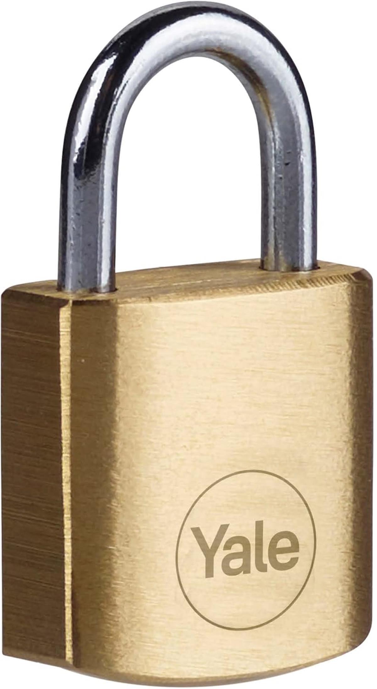 Yale Asma Kilit Sarı 20mm