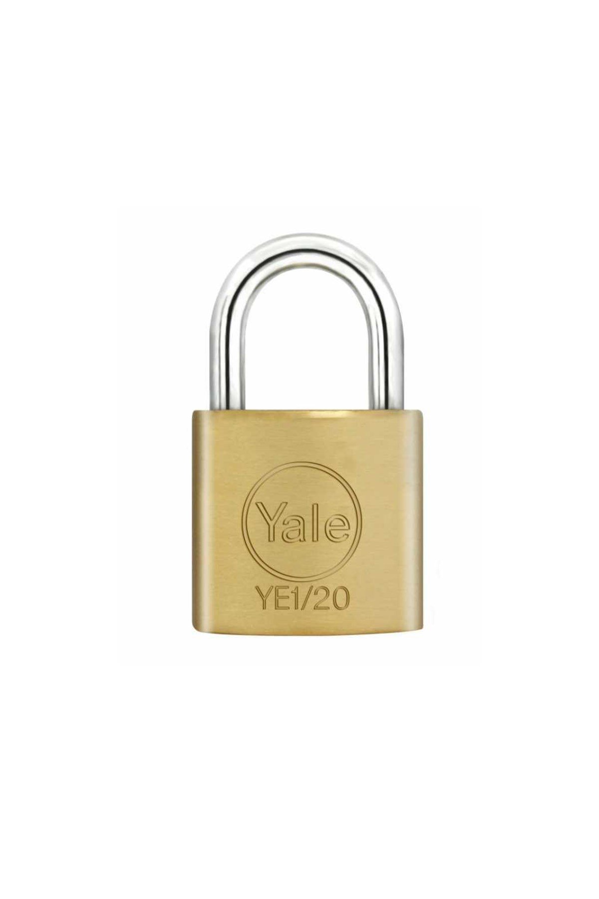 Yale Asma Kilit Sarı Tek Anahtar 25mm