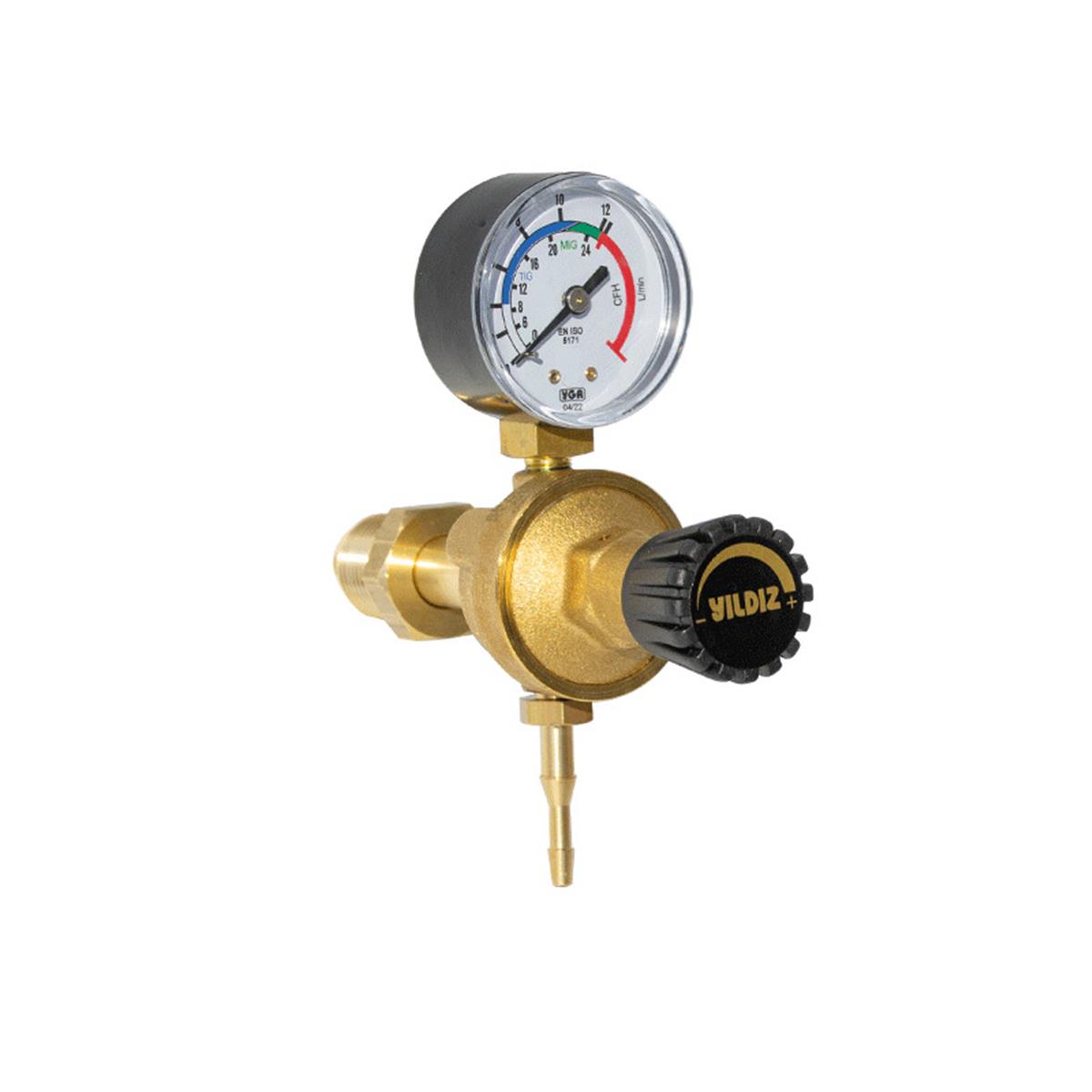 Yıldız 5941 Basınç Düşürücü Argon-Karışım Gaz Tek Manometreli