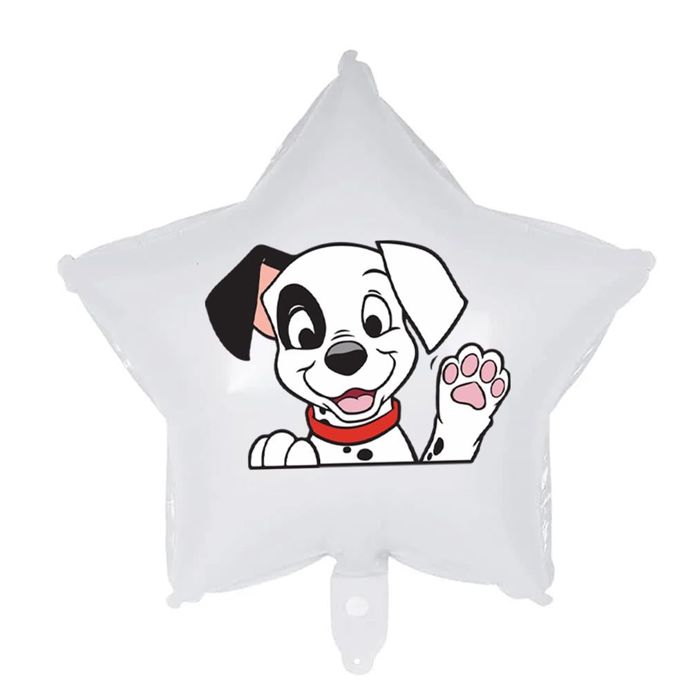 101 Dalmaçyalı Çıkartmalı Folyo Balon 40 cm