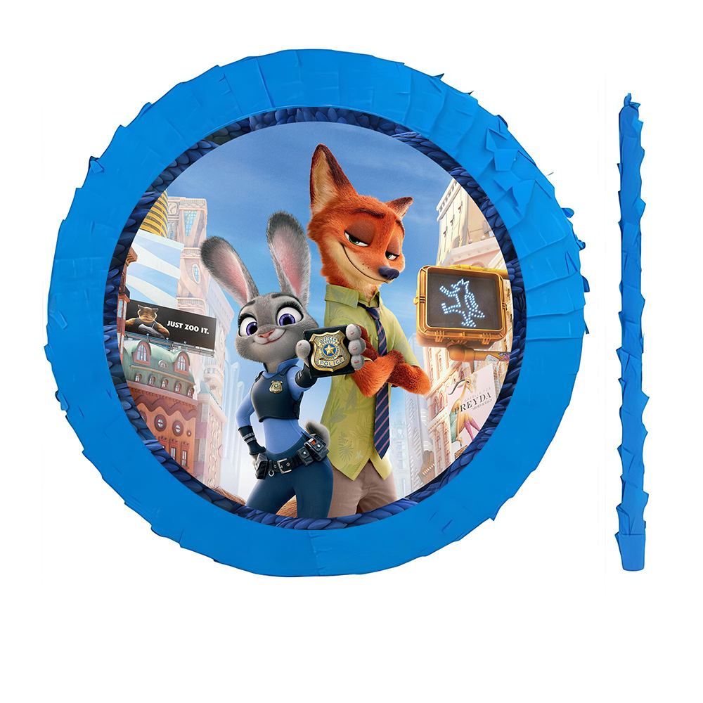 Zootopia Temalı Pinyata