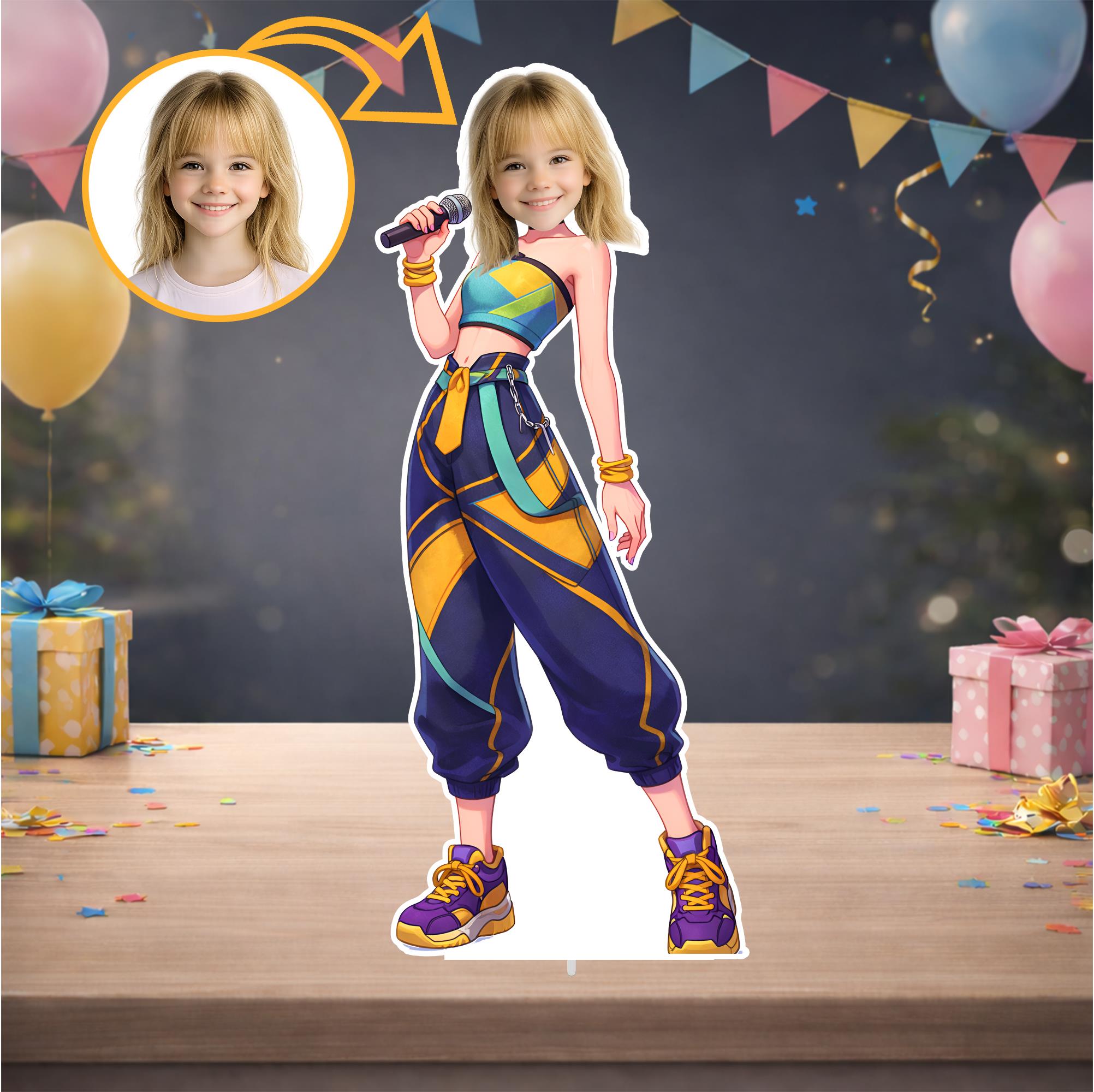 Kişiye Özel K-Pop Temalı Masa Panosu Tasarım 1