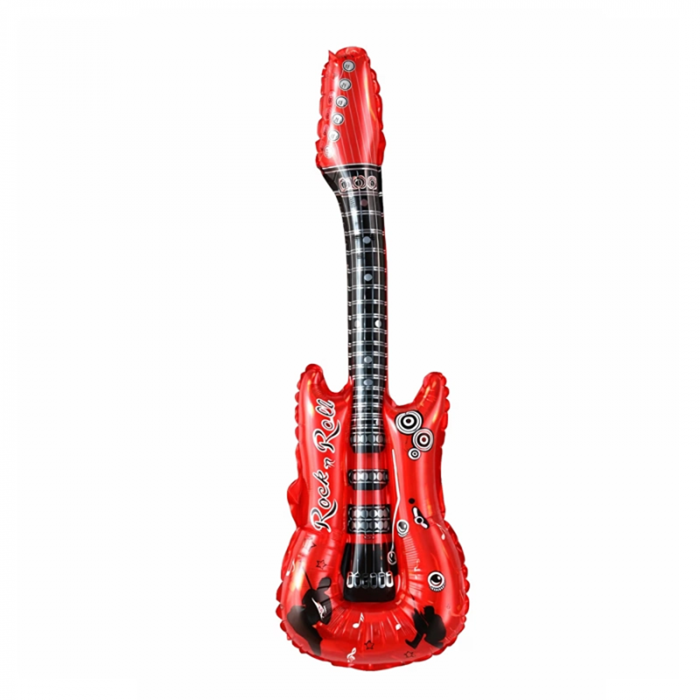 Kırmızı Gitar Folyo Balon