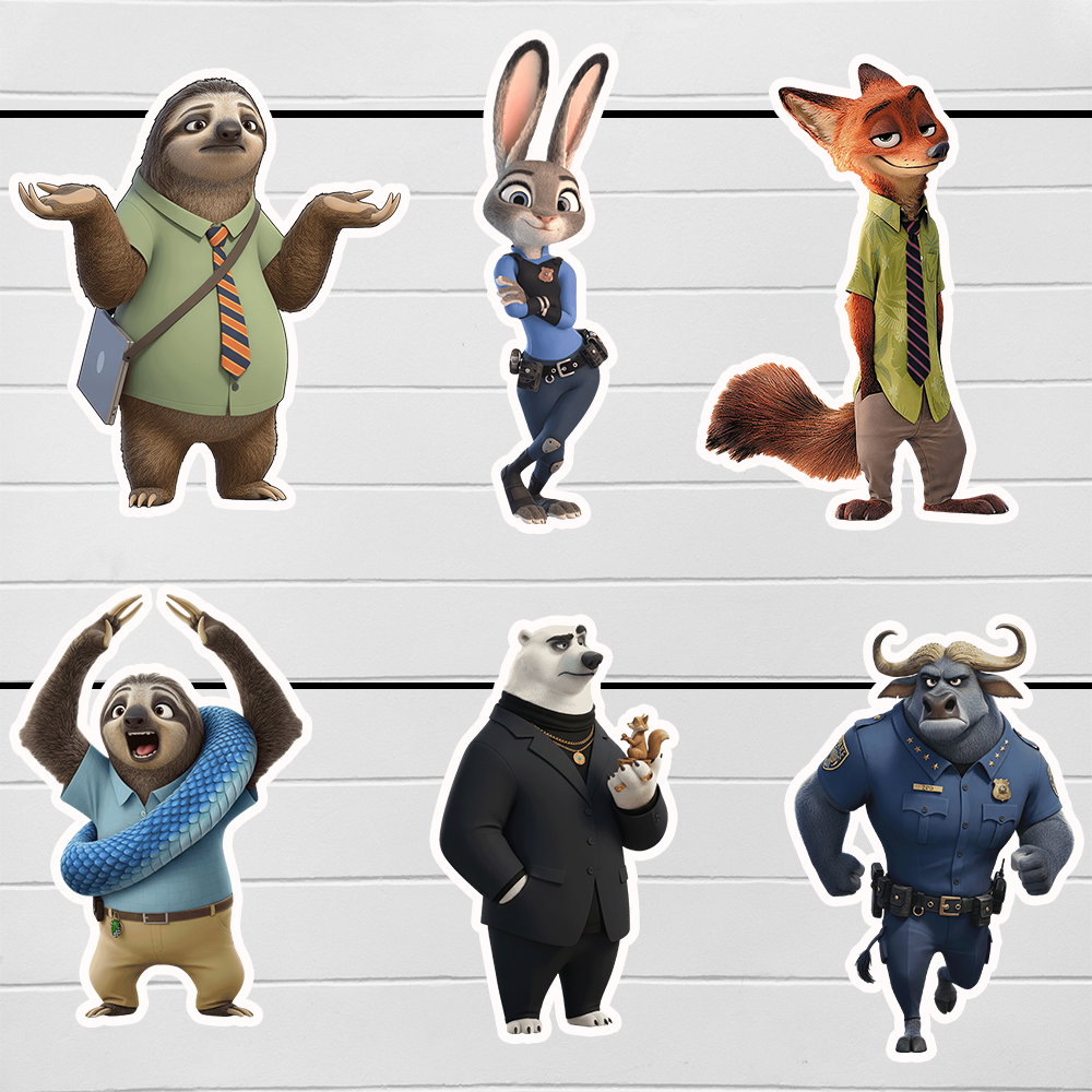 Zootopia Temalı Karakter Banner