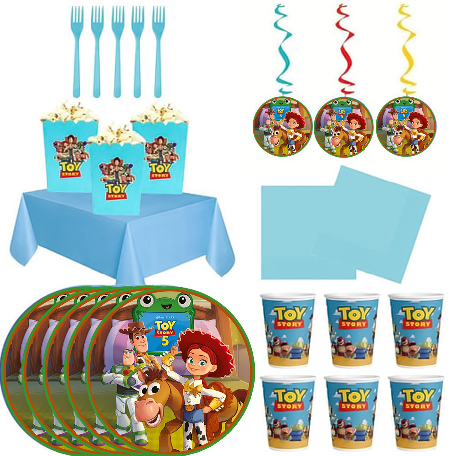 Toy Story Temalı Doğum Günü Parti Seti 8 Kişilik