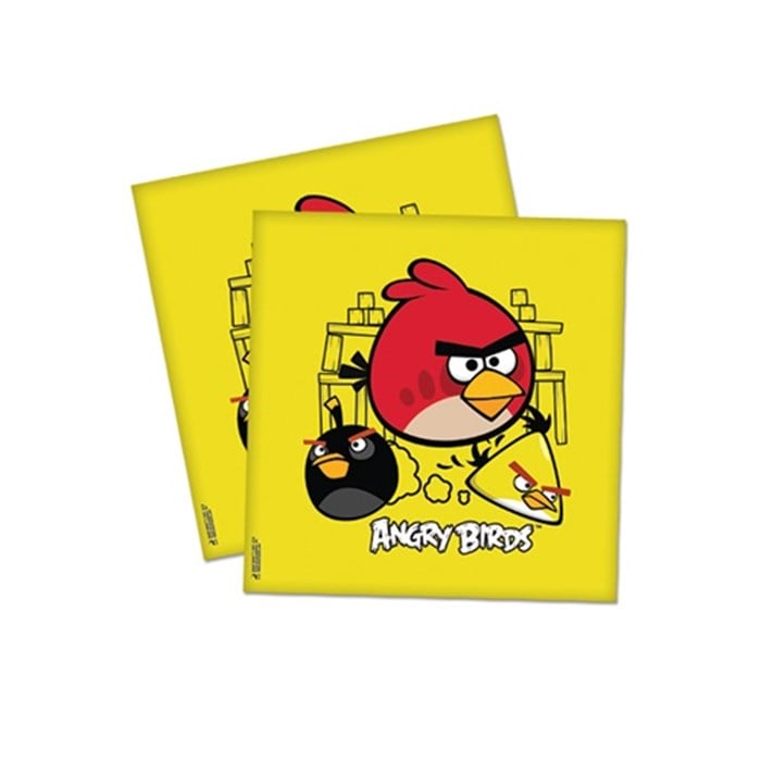 Angry Birds Doğum Günü Temalı Peçete 16 Adet