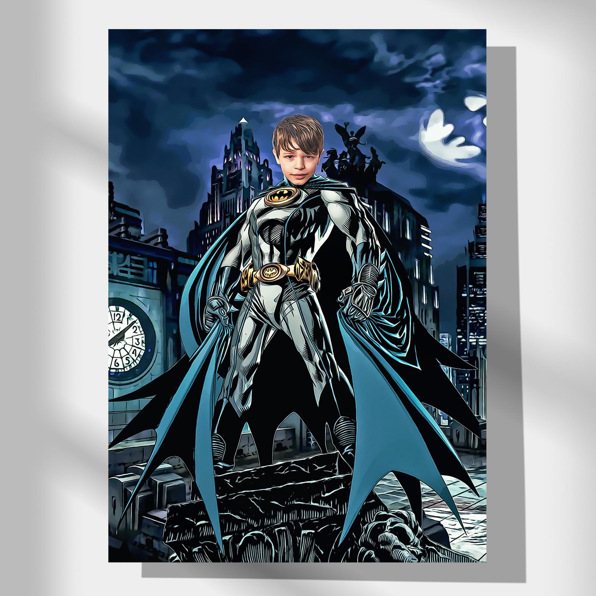 Batman Temalı Kişiye Özel Poster