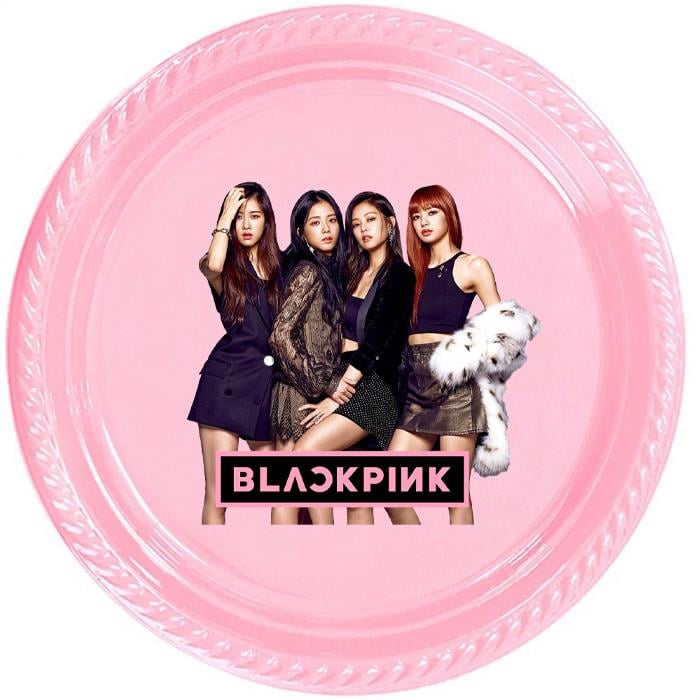 Blackpink Stickerlı Tabak 5 Adet