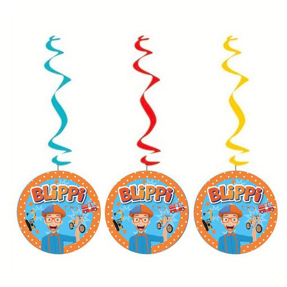 Blippi Temalı Asma Süs Seti