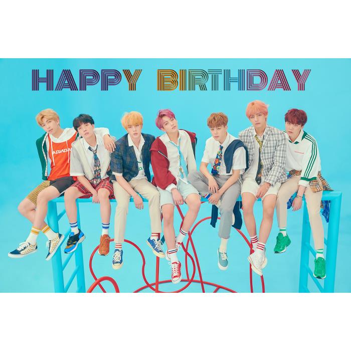 BTS Konsepti Branda Afiş - 2 Boy Seçenekli