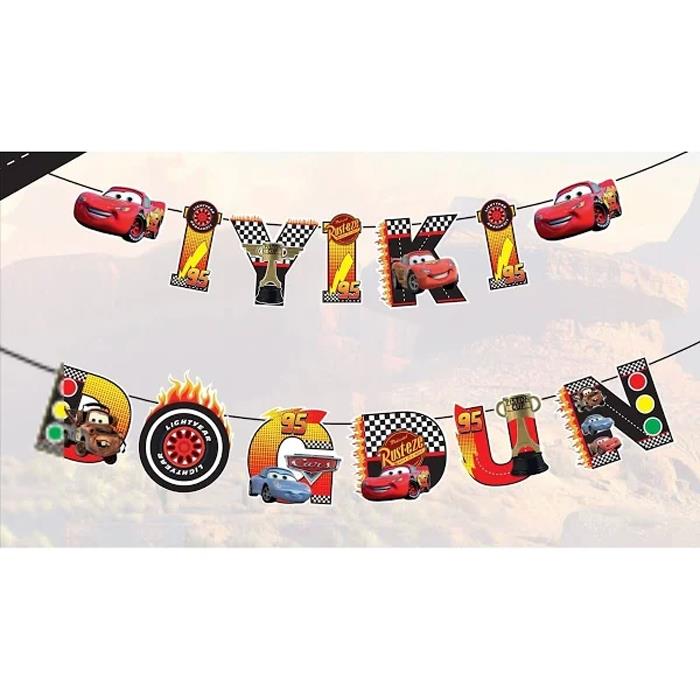 Cars İyi ki Doğdun Özel Kesim Banner