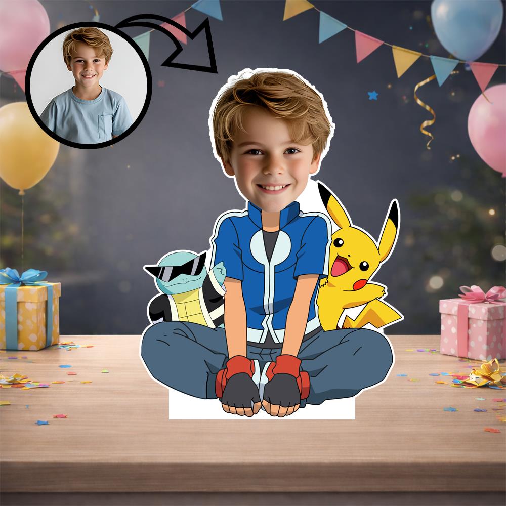 Kişiye Özel Pokemon Temalı Masa Panosu