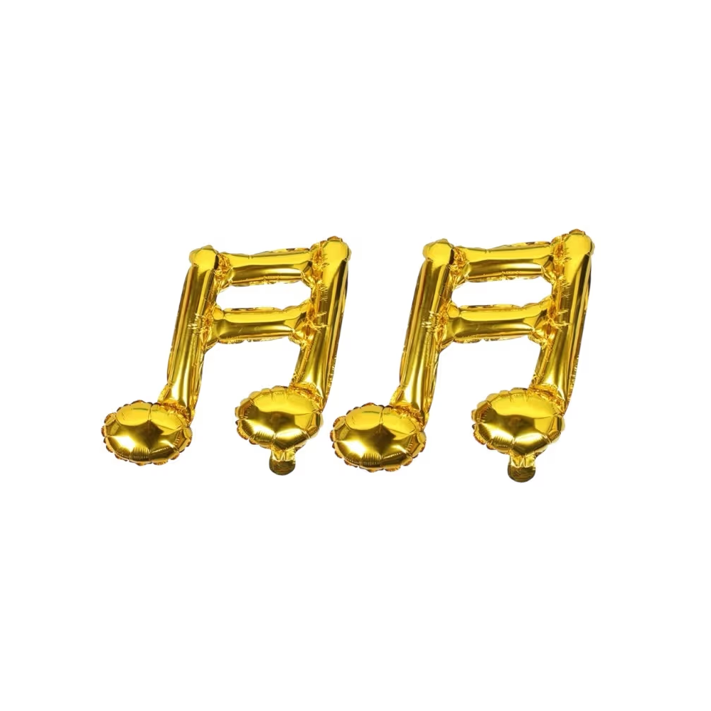 2li Gold Rengi Nota Folyo Balon