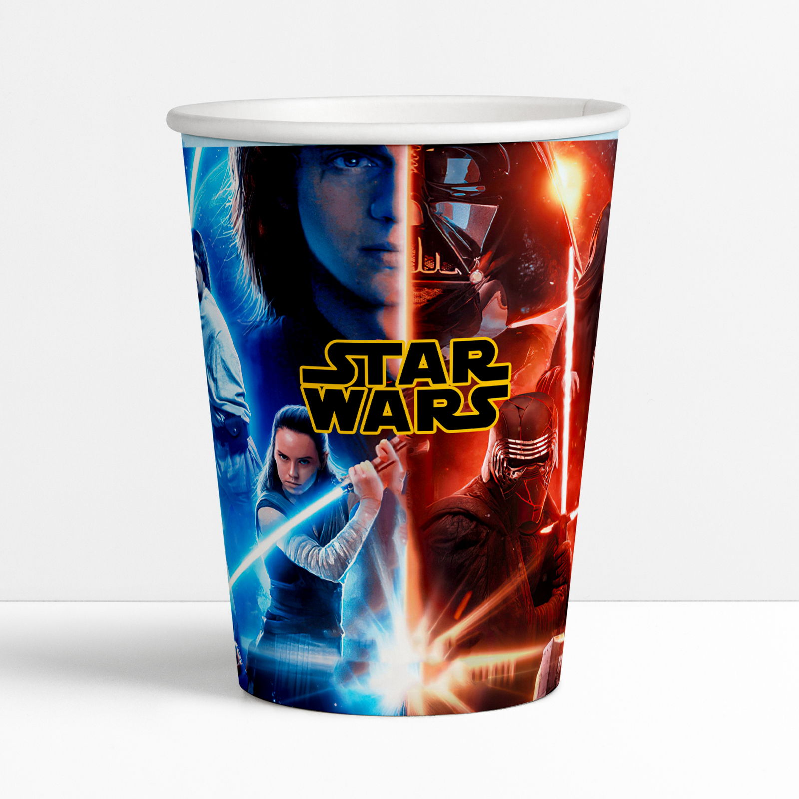 Star Wars Doğum Günü Temalı Bardak 8 Adet