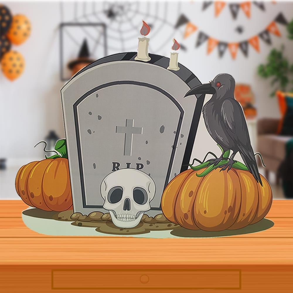 Halloween Balkabağı Pano 30cm